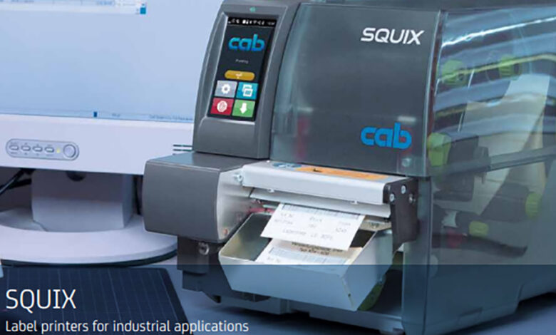 Effective Cab Squix 4 Thermal Transfer Printer 8126